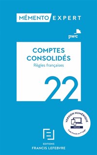 Couverture_Comptes consolidés