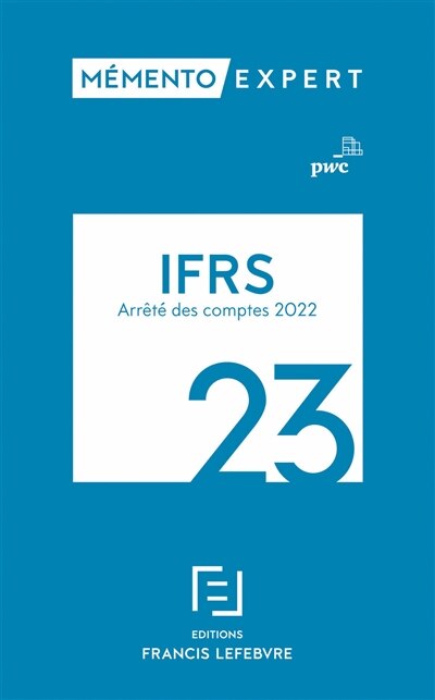 Front cover_IFRS 2023 : arrêté des comptes 2022