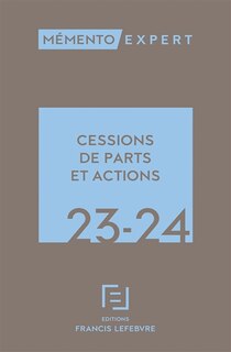 Couverture_Cessions de parts et actions 2022-2023