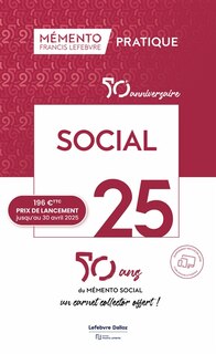 Front cover_Mémento social 2025