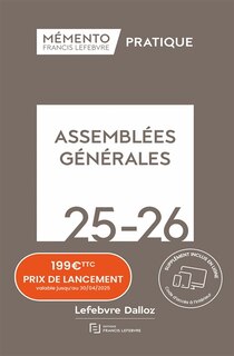 Front cover_Assemblées générales 2025-2026