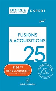 Front cover_Fusions & acquisitions 2025