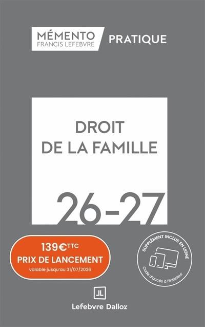 Couverture_Droit de la famille 2026-2027