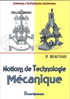 Front cover_Notions de technologie mécanique