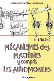 Front cover_Mécanismes des machines y compris les automobiles