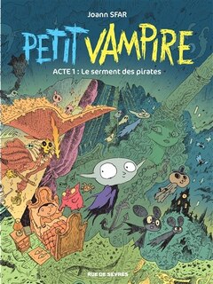 Front cover_Petit Vampire, Vol. 1. Le serment des pirates
