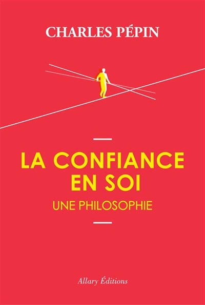 Front cover_La confiance en soi, une philosophie
