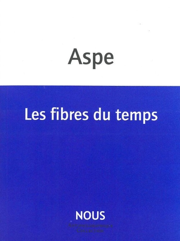 Front cover_Les fibres du temps