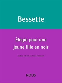 Couverture_Elégie pour une jeune fille en noir