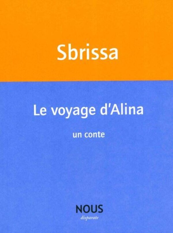 Front cover_Le voyage d'Alina : un conte