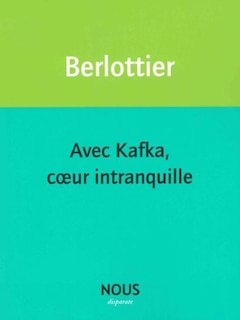 Couverture_Avec Kafka, cœur intranquille