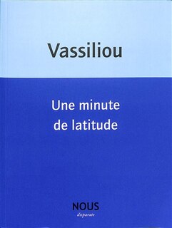 Front cover_Une minute de latitude