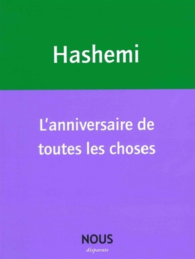 Couverture_L'anniversaire de toutes les choses