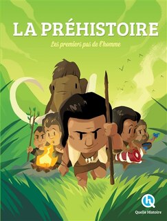 Front cover_La préhistoire : les premiers pas de l'homme