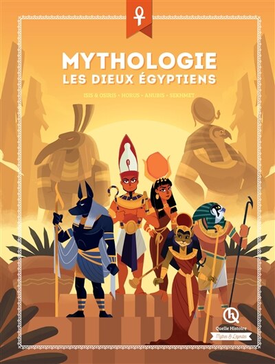 Couverture_Mythologie : les dieux égyptiens