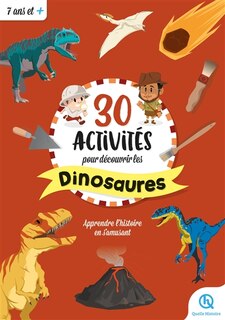 Front cover_30 activités pour découvrir les dinosaures