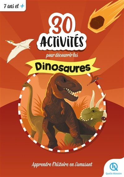 Front cover_30 activités pour découvrir les dinosaures