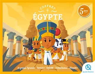 Front cover_Coffret Egypte : 5 livres