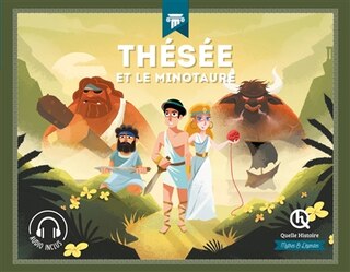 Couverture_Thésée et le Minotaure