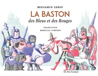 Front cover_La baston des bleus et des rouges