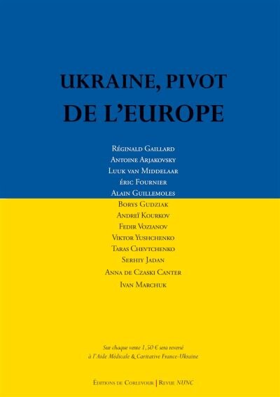 Front cover_Ukraine, pivot de l'Europe