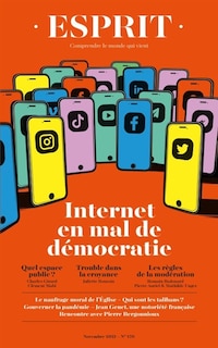 Couverture_Esprit, n&deg;479. Internet en mal de d&eacute;mocratie