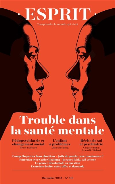 Front cover_Esprit, n°516. Trouble dans la santé mentale