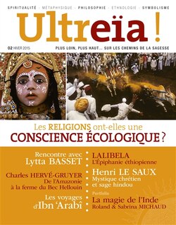 Couverture_Ultreïa !, n°2. Les religions ont-elles une conscience écologique ?