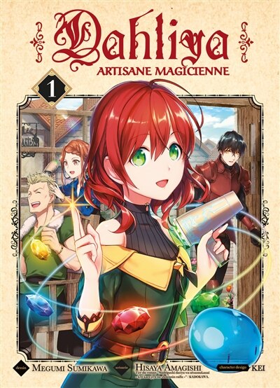 Front cover_Dahliya : artisane magicienne Tome 1
