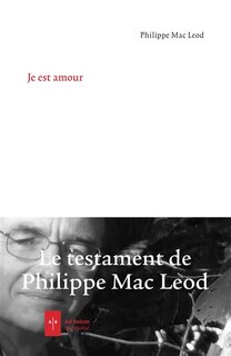 Couverture_Je est amour