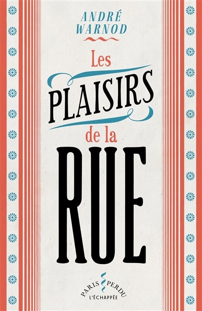 Front cover_Les plaisirs de la rue