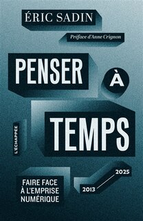 Front cover_Penser à temps