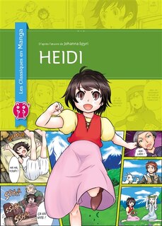 Couverture_Heidi : d'après l'oeuvre de Johanna Spyri
