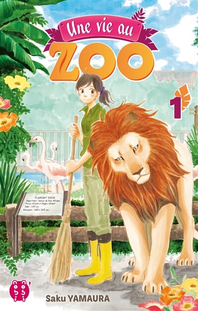 Front cover_Une vie au zoo, Vol. 1