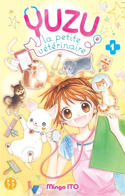 Couverture_Yuzu, la petite vétérinaire Tome 1