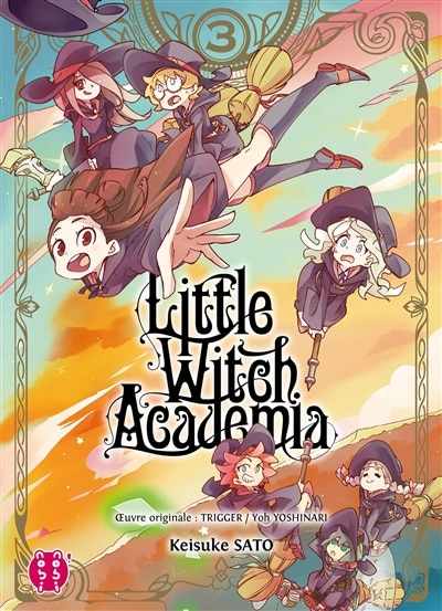 Couverture_Little witch academia, Vol. 3
