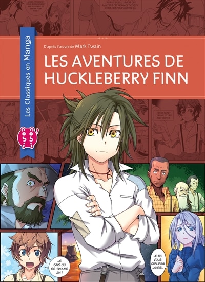 Front cover_Les aventures de Huckleberry Finn