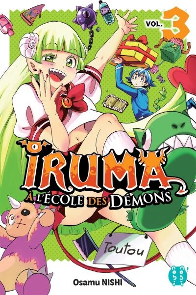 Couverture_Iruma à l'école des démons, Vol. 3