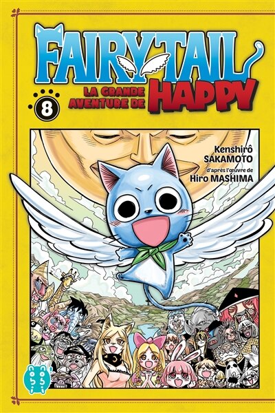 Couverture_Fairy tail-la grande avent. de happy t08