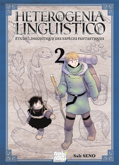 Front cover_Heterogenia linguistico : étude linguistique des espèces fantastiques, Vol. 2