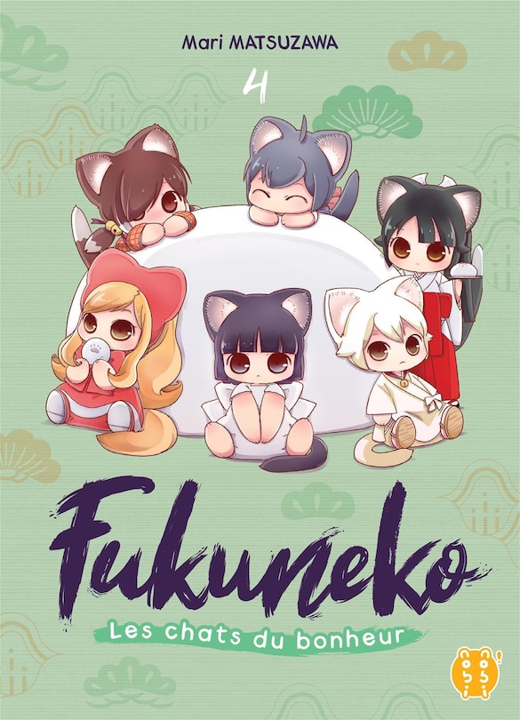 Couverture_Fukuneko, les chats du bonheur, Vol. 4