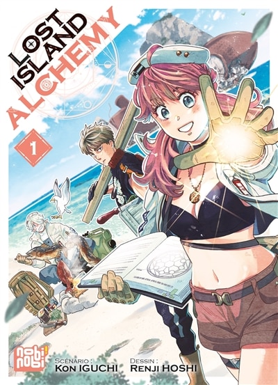 Front cover_Lost island alchemy, Vol. 1