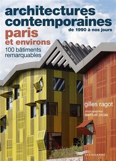 Couverture_Architectures contemporaines de 1990 à nos jours, Paris et environs