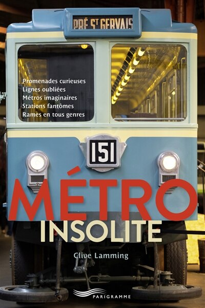 Front cover_Métro insolite