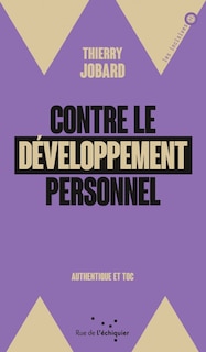 Couverture_Contre Le Développement Personnel