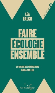 Front cover_Faire écologie ensemble