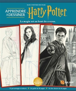 Couverture_Apprendre à dessiner Harry Potter