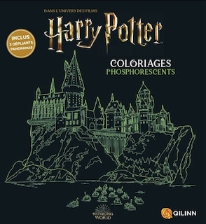 Front cover_Harry Potter : coloriages phosphorescents : dans l'univers des films