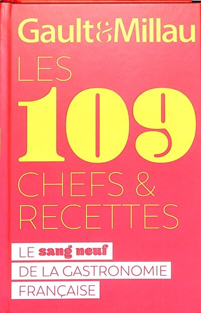 Front cover_Les 109 chefs & recettes 2024