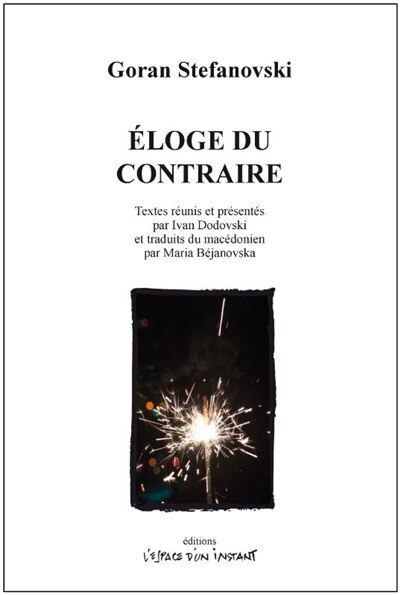 Front cover_Eloge du contraire